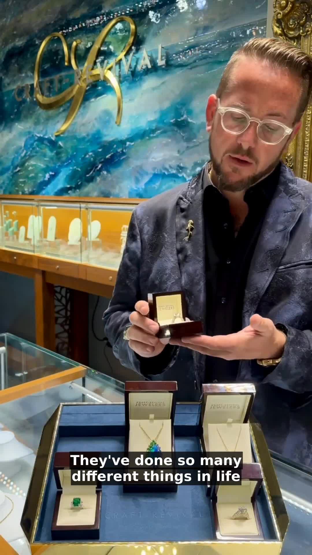 All About Legacy anniversary jewelry film at Craft-Revival Jewelers