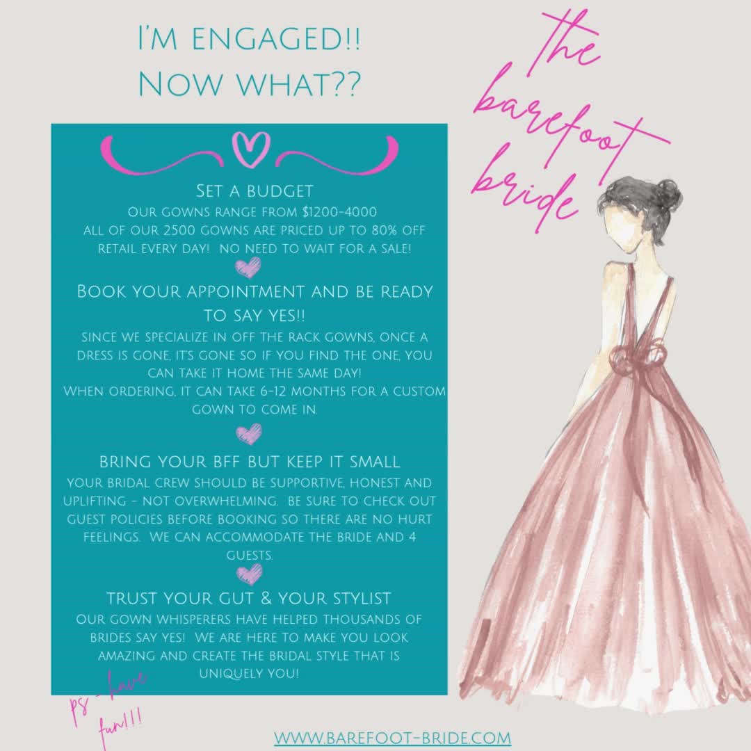 Gown Shopping 101 — The Barefoot Bride