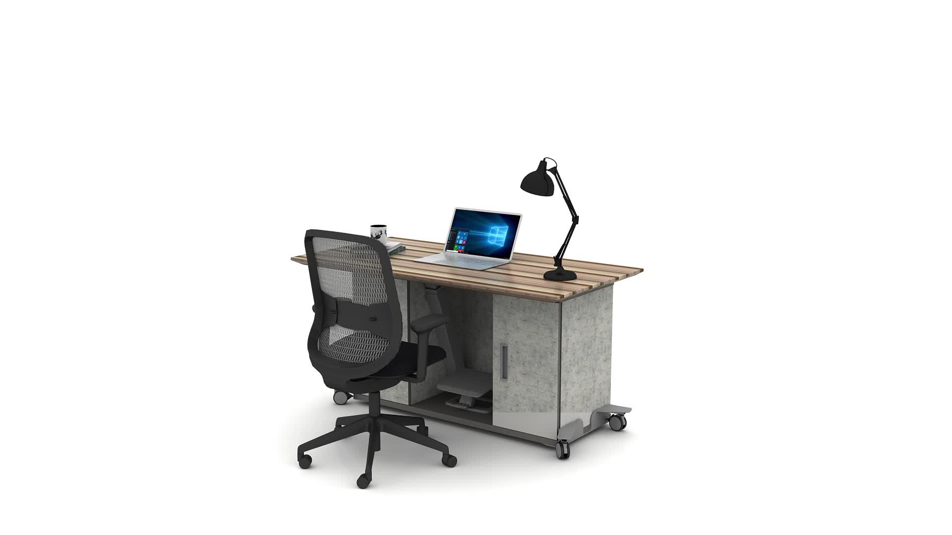 CEF Klesko Sit to Stand Teacher Desk