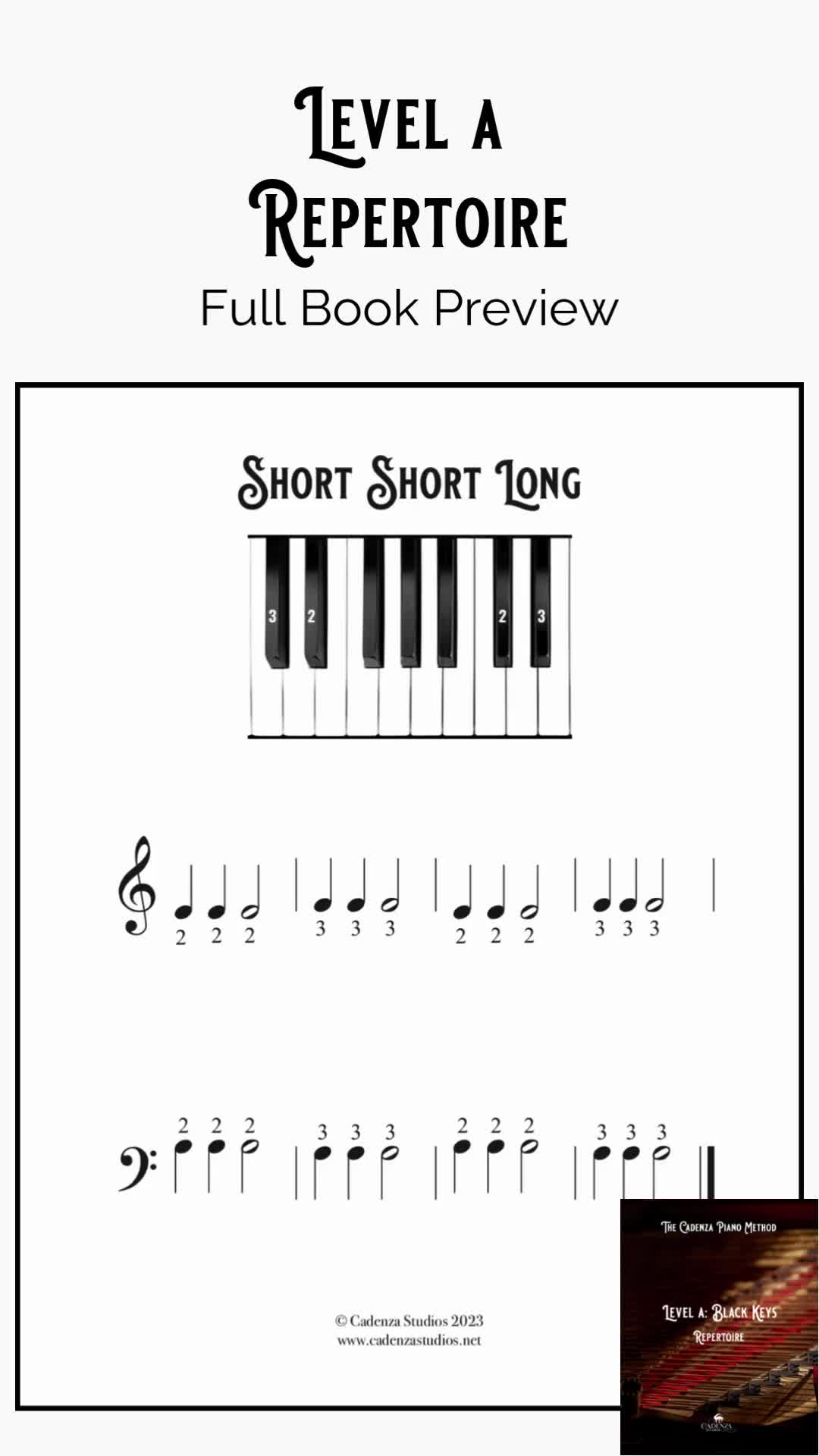 Learn to Play Piano with The Cadenza Piano Method: An Age-Neutral