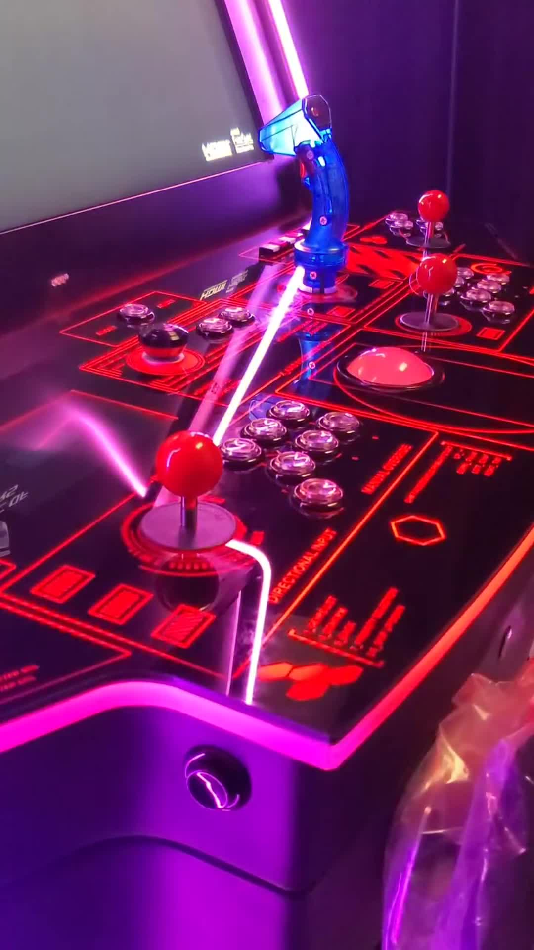 Backlit Control Panels — Paradox Arcade Systems