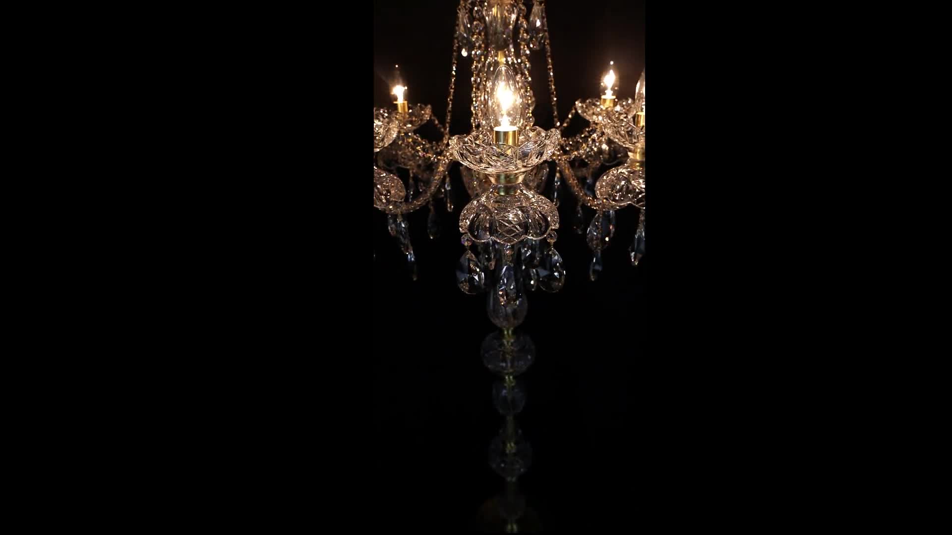 Portail Floor Lamp — WRANOVSKY - Bohemian Crystal Chandeliers