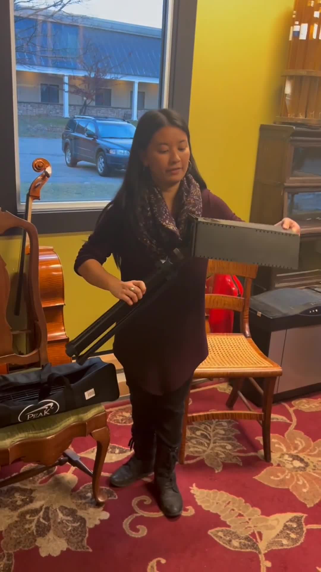 Peak Music Stand SMS-20 For Violin — Vermont Violins