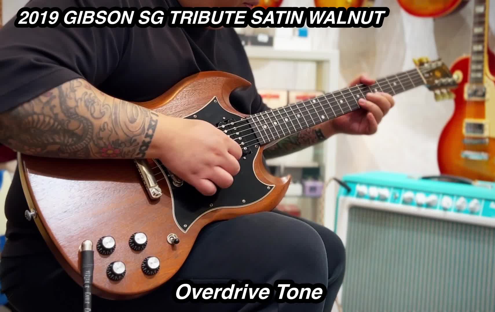 清貨特價 ! 2019 Gibson SG Tribute Satin Walnut — GUITARSOFA SHOP