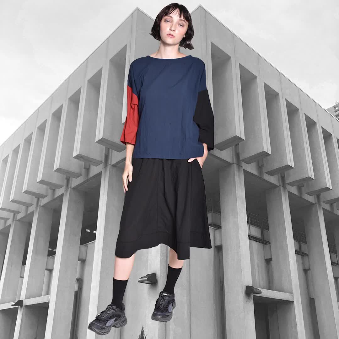 MIDI SKIRT SOLID (6 colors) — uzinyc