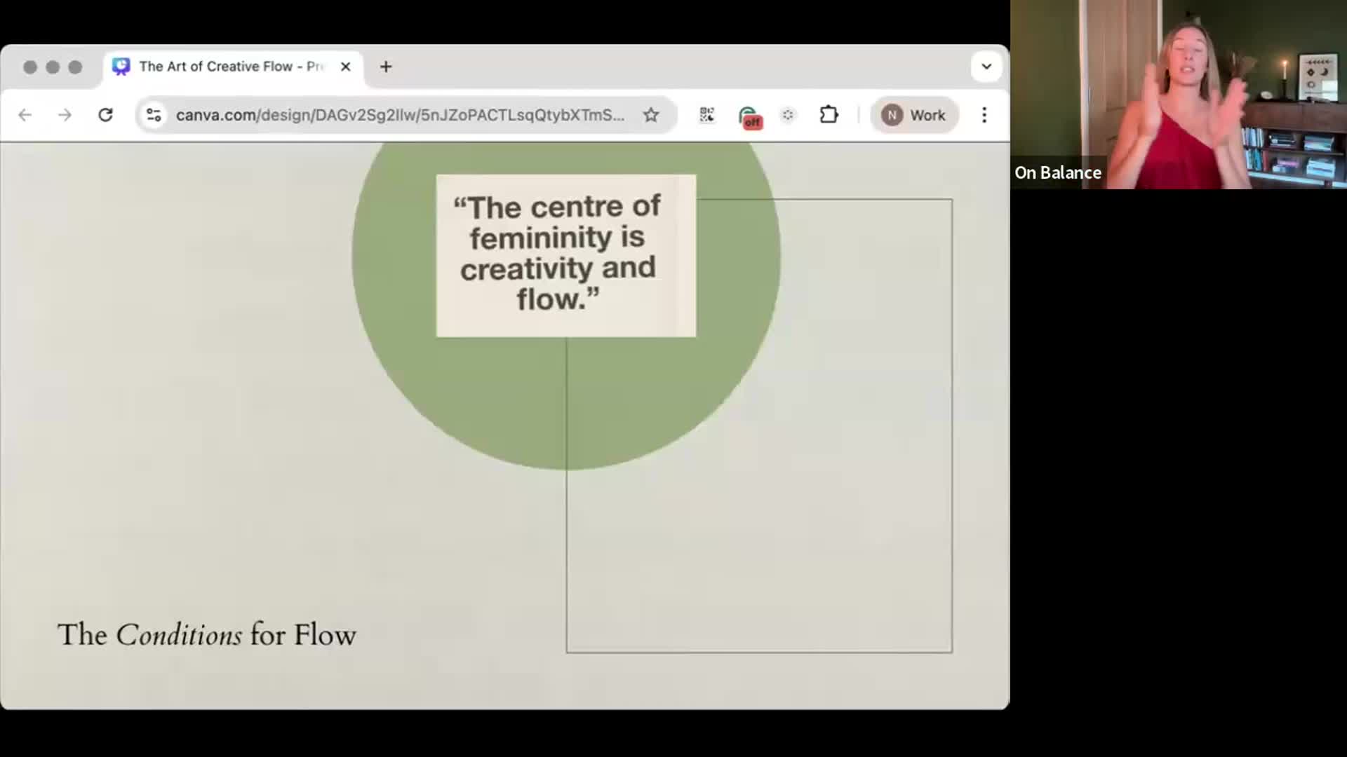 The Conditions for Flow