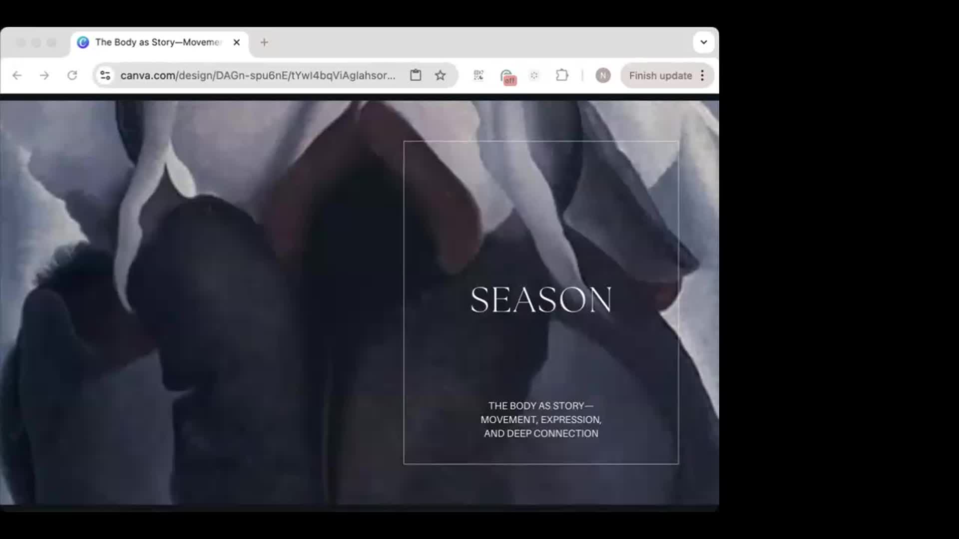 The Body as Story—Movement, Expression, and Deep Connection