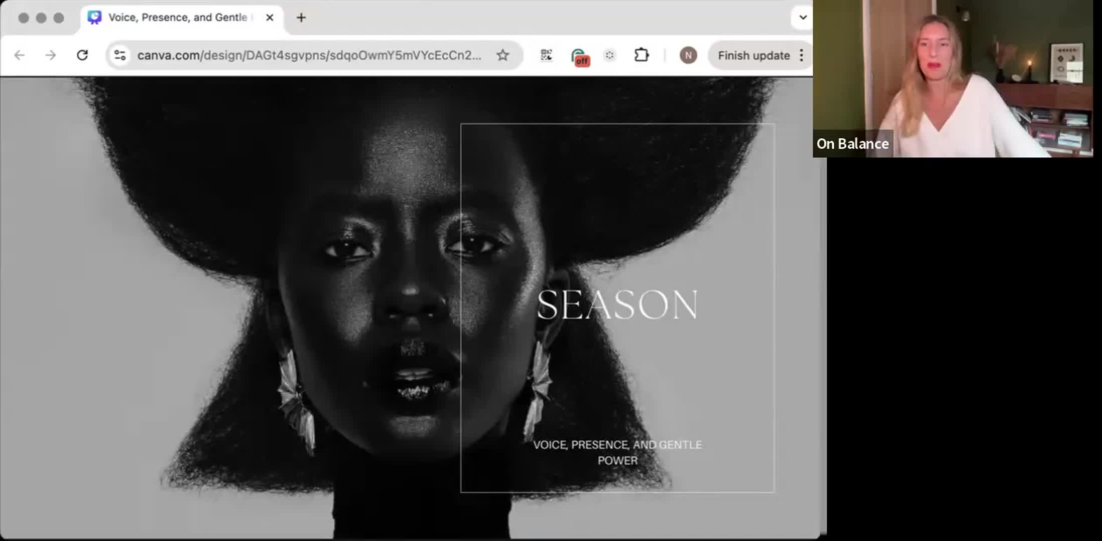 Voice, Presence, and Gentle Power