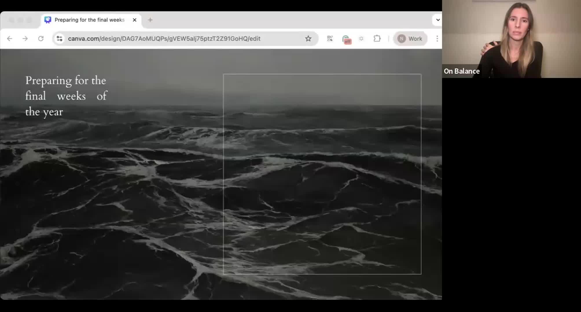 Preparing for the final weeks of the year