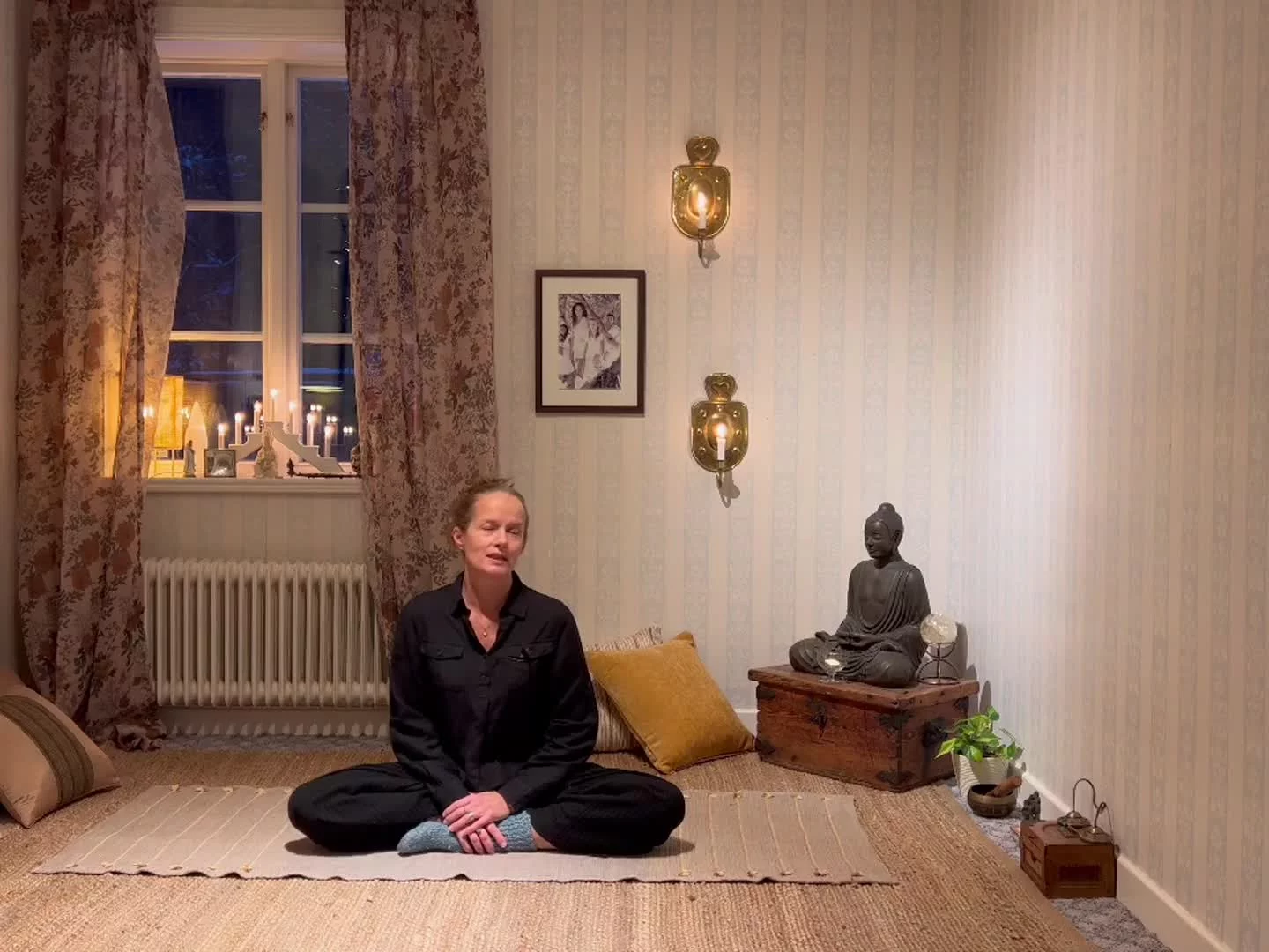 Yoga och rörelser för bättre sömn