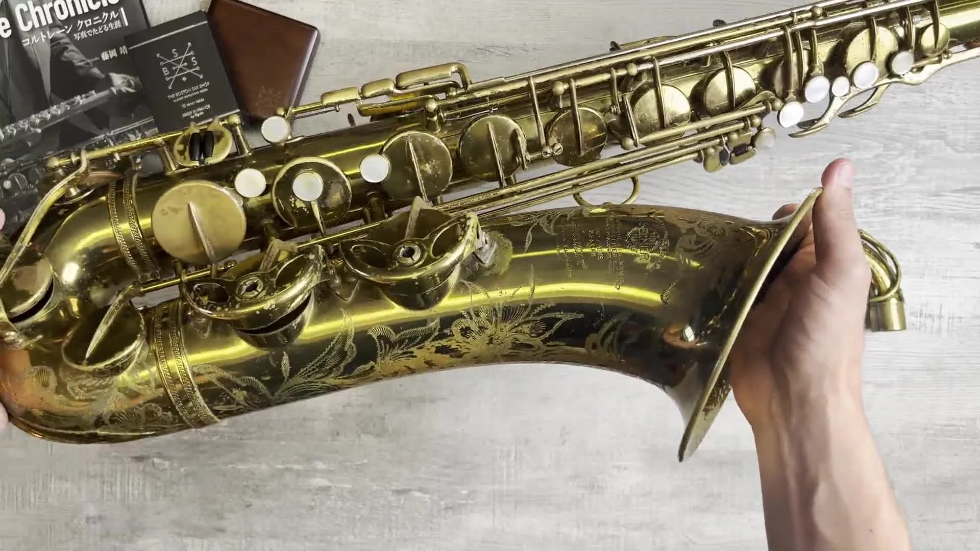 1950 Selmer Super Balanced Action Tenor — The Boston Sax Shop