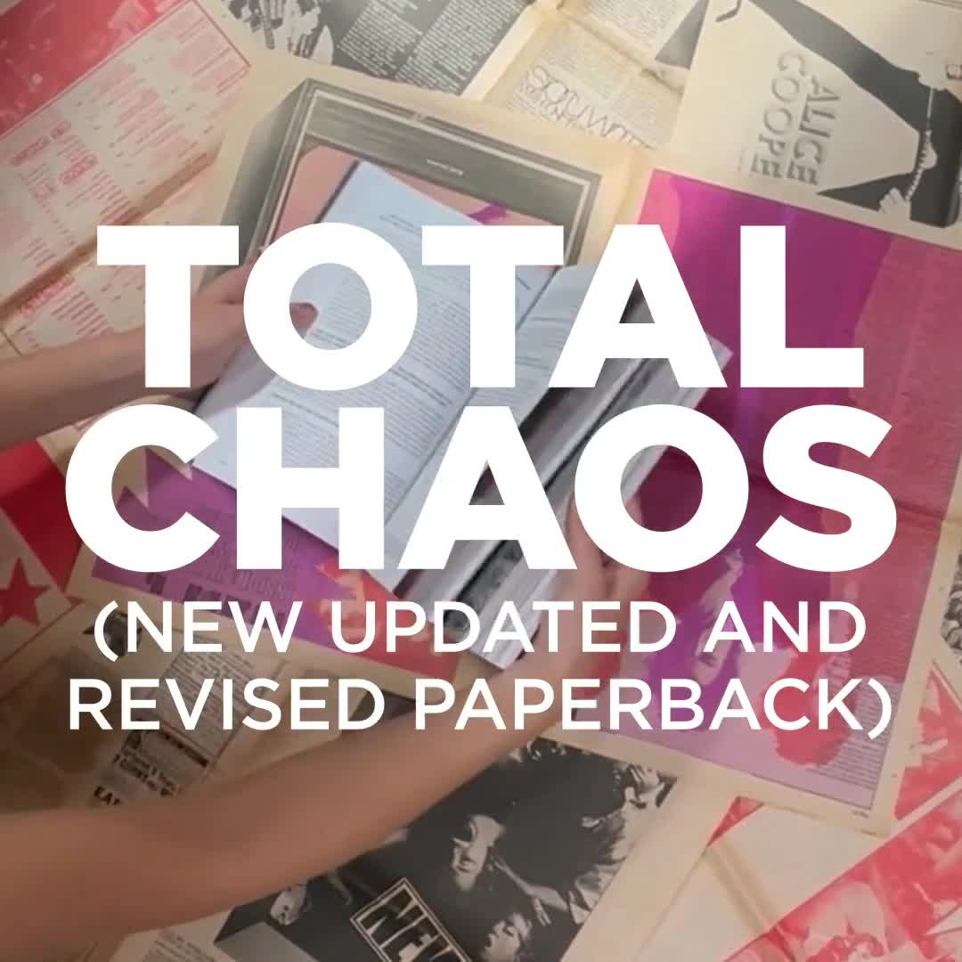 Iggy Pop:Total Chaos The Stooges 限定本サイン付 TOTAL CHAOS: The Story of the Stooges As Told by Iggy Pop: Gold