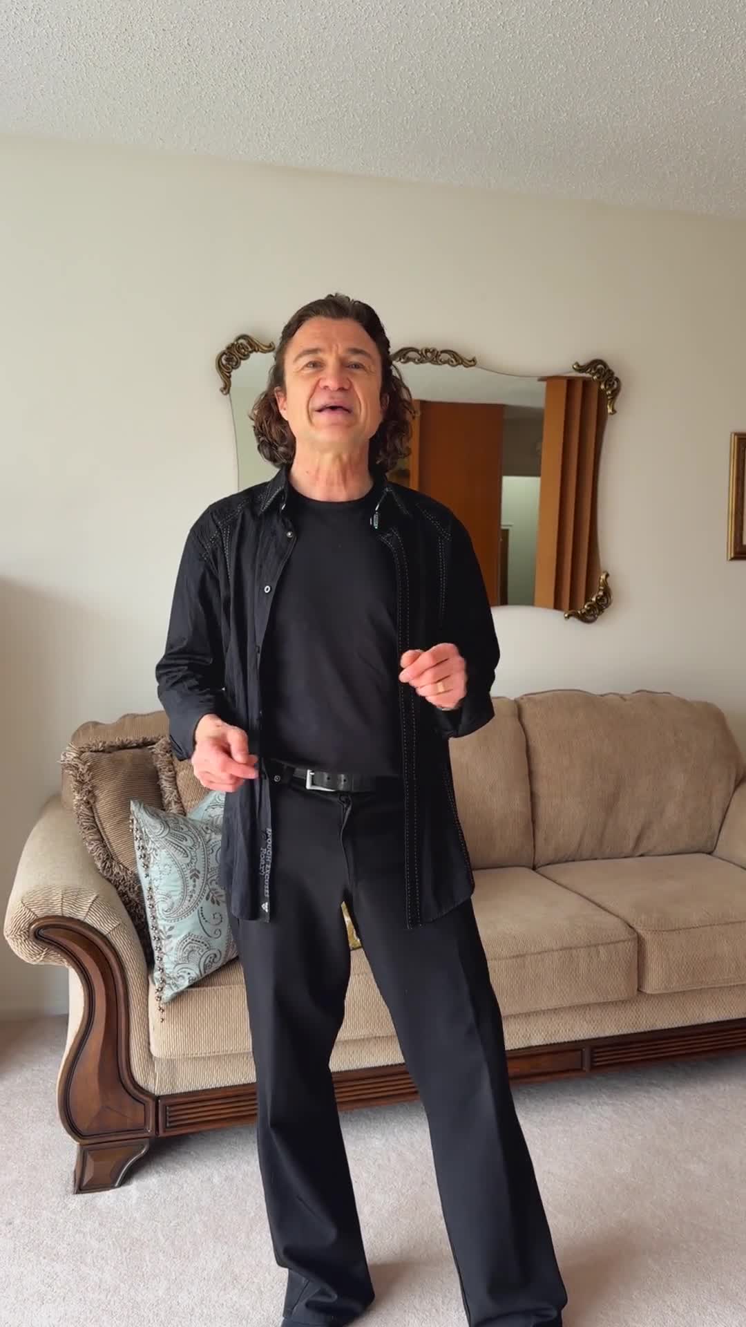 Realtor speaking on camera inside a home