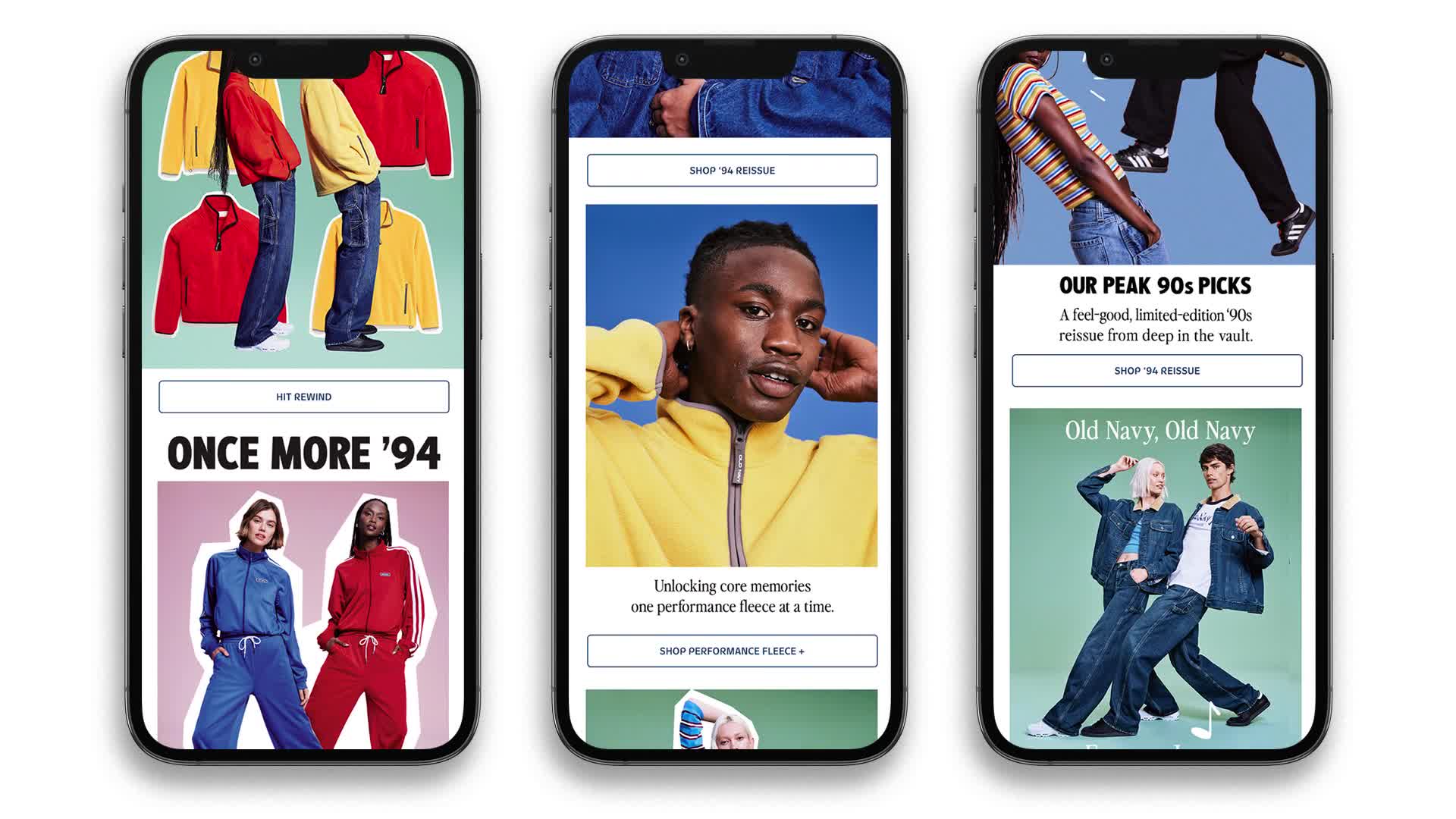 OLD NAVY ONCE MORE 