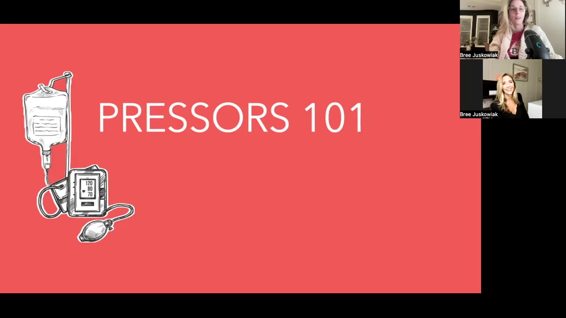 Pressors 101