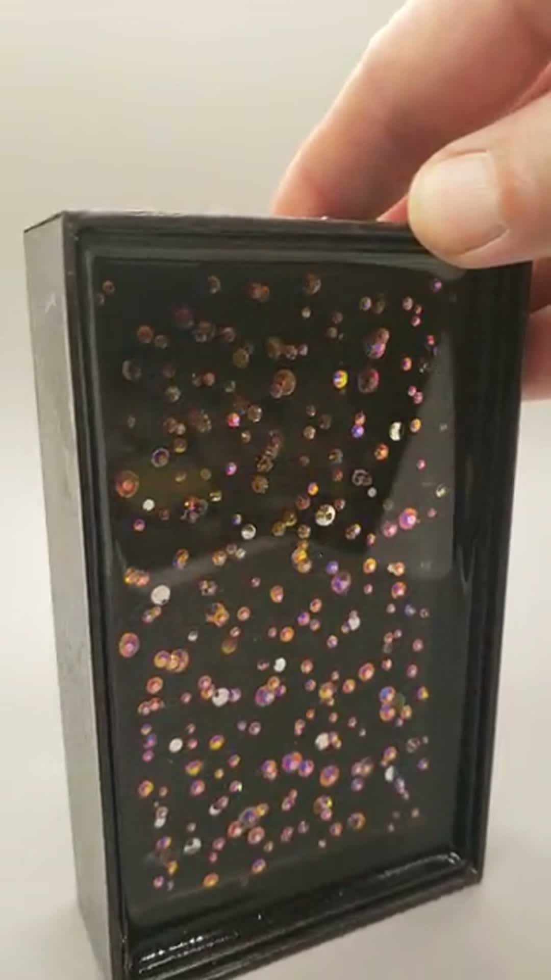 Resin galaxy box