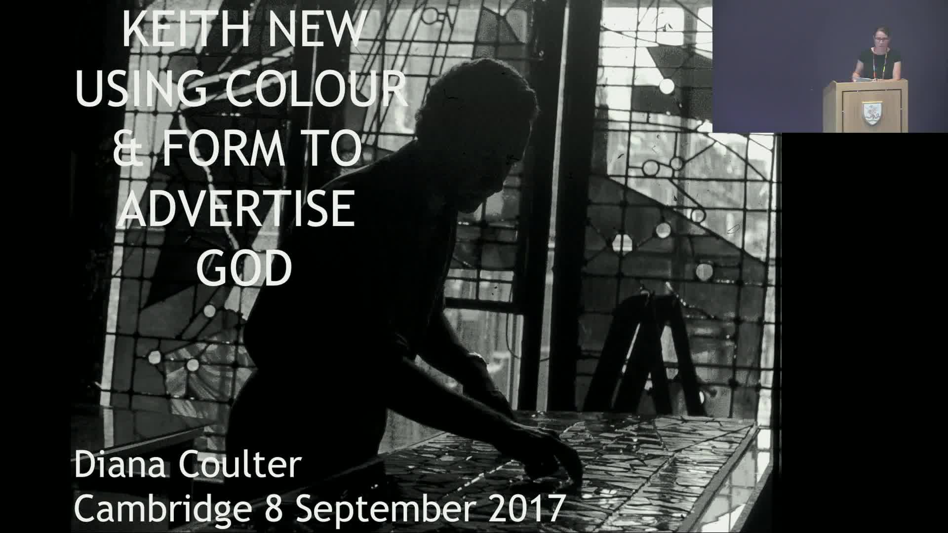 Diana Coulter: ‘Keith New – Using colour and form to advertise God’