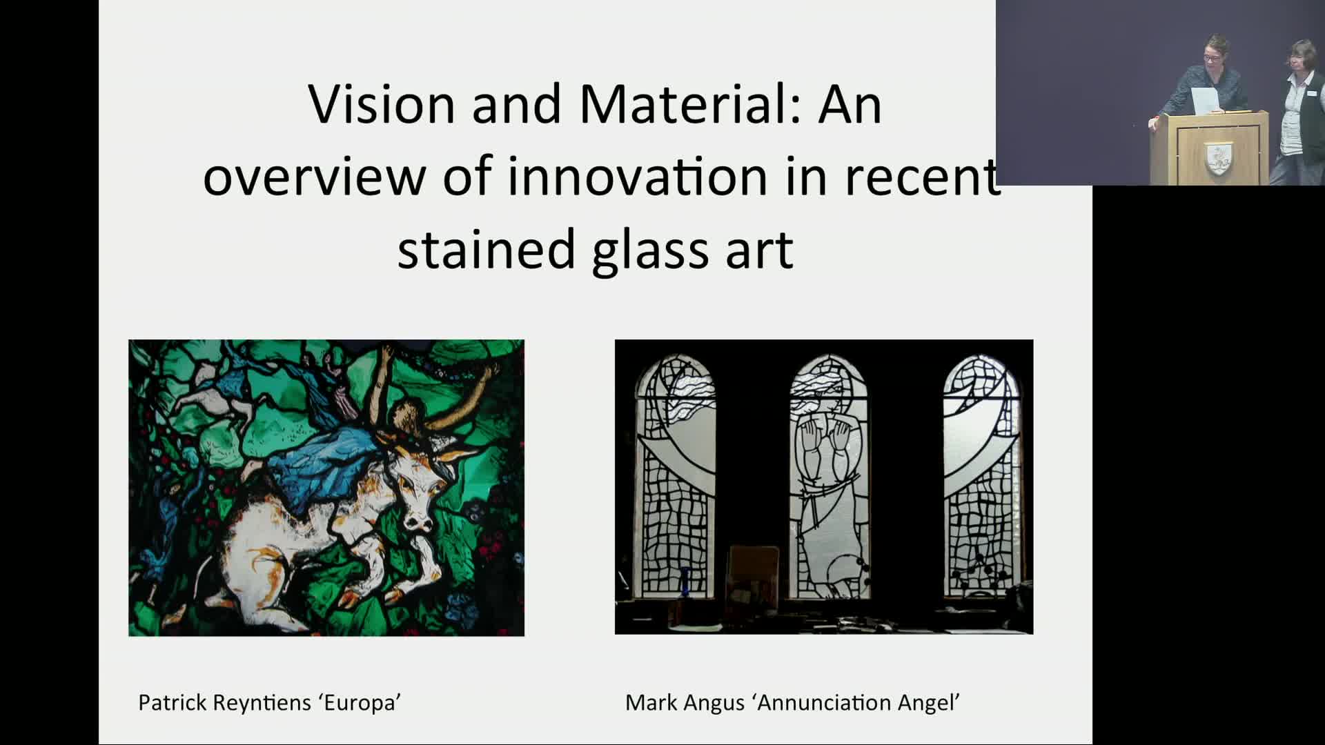 Caroline Swash: ‘Vision and Material: an overview of innovation 1980-2000’