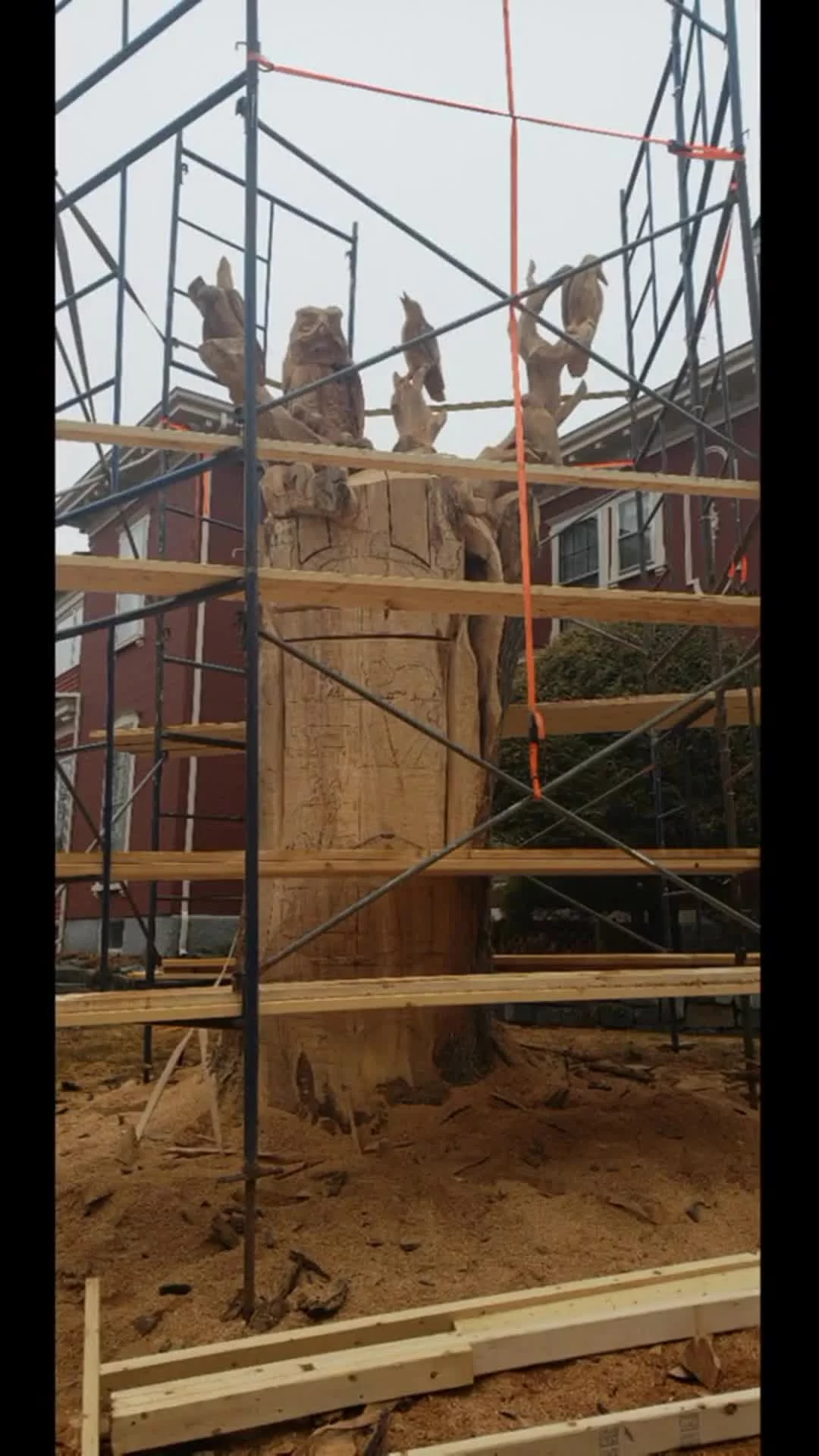 Josh Landry Chainsaw Sculpting