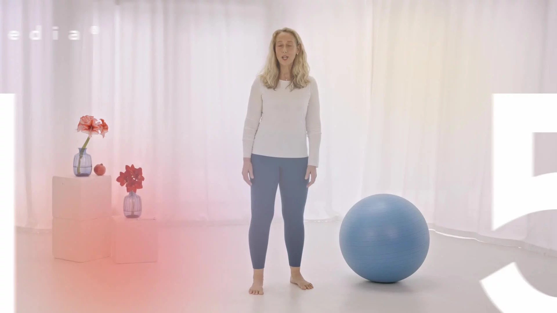 Paledia® 05 — 15 mit dem Gymnastikball