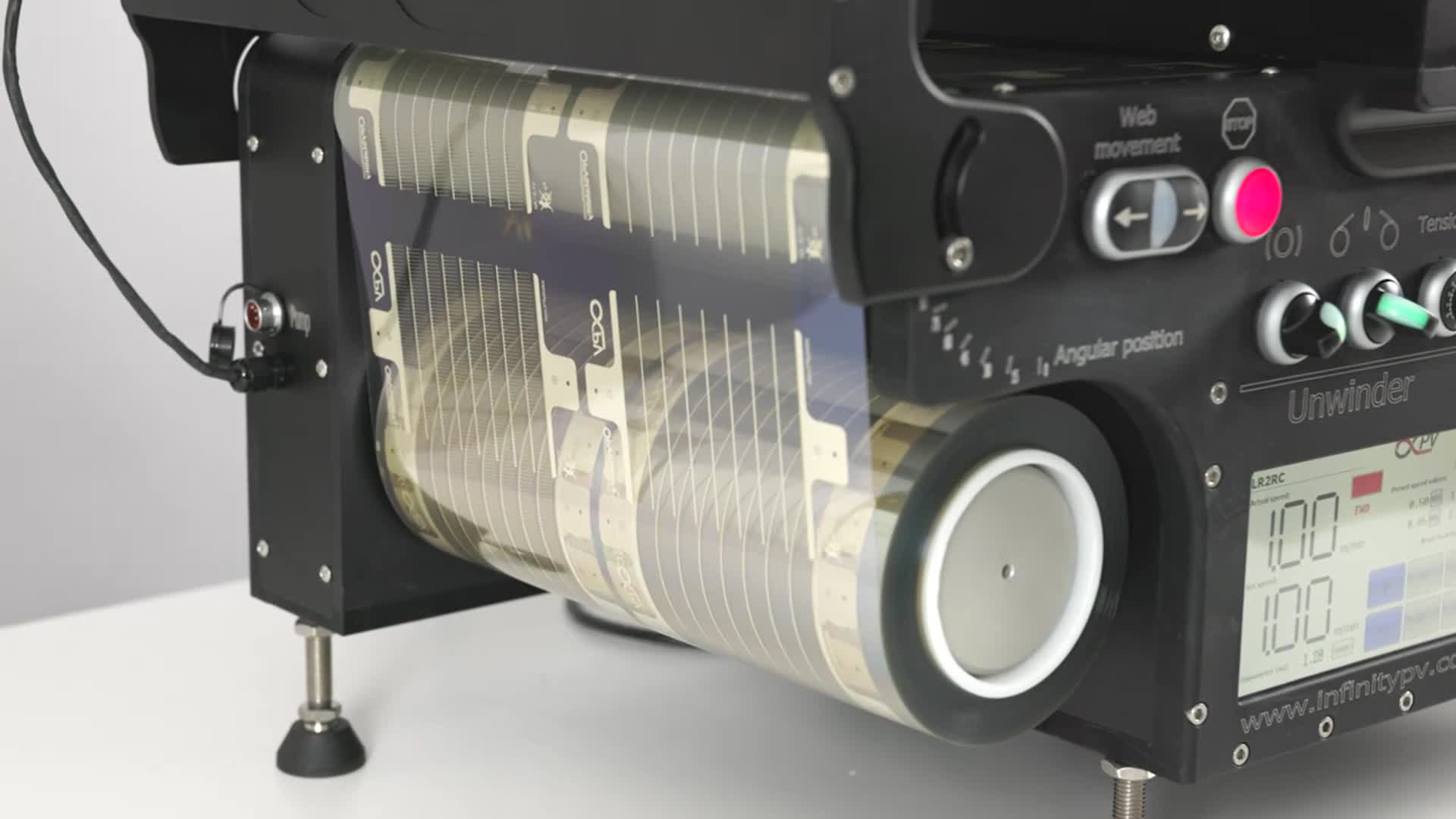Laser Scribing System for R2R Slot-die Coater Machine | Laboratory
