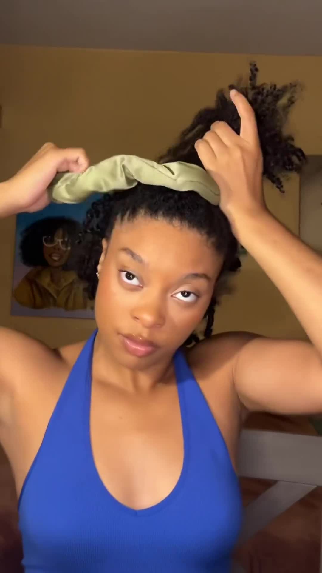 After 4 Months - Her scalp said THANK YOU!