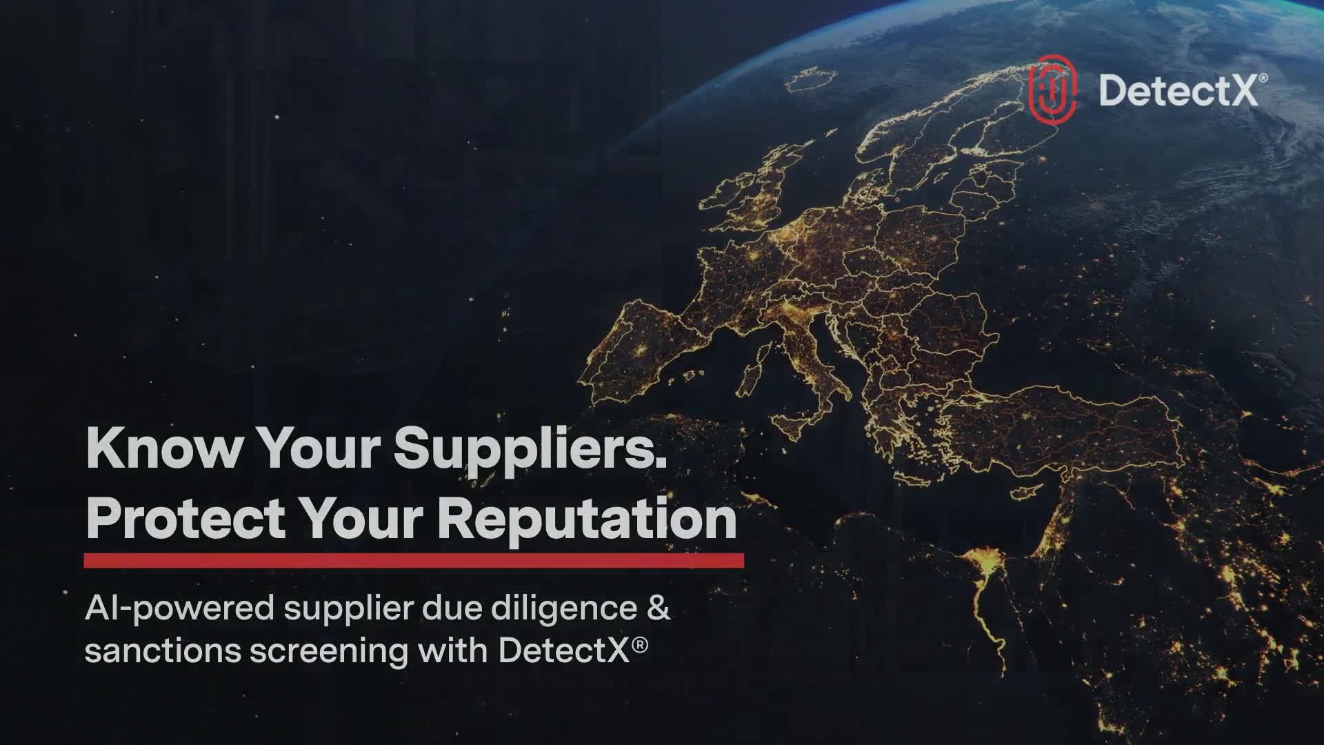 DetectX® Third Party Due-Diligence