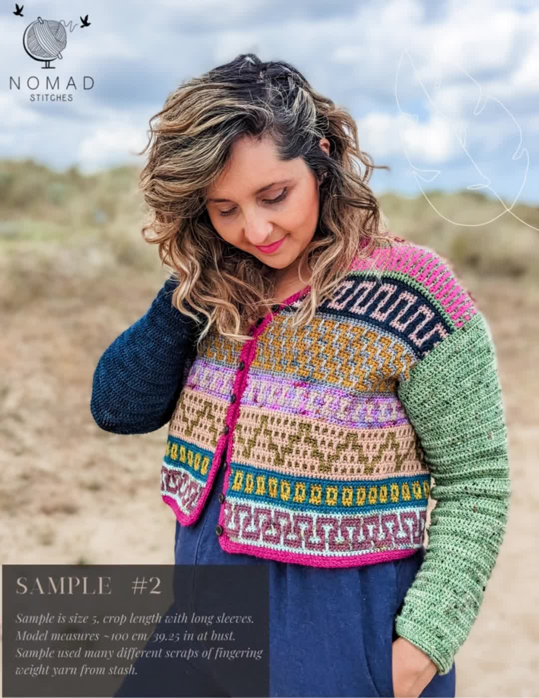Mosaic Cardi — Nomad Stitches