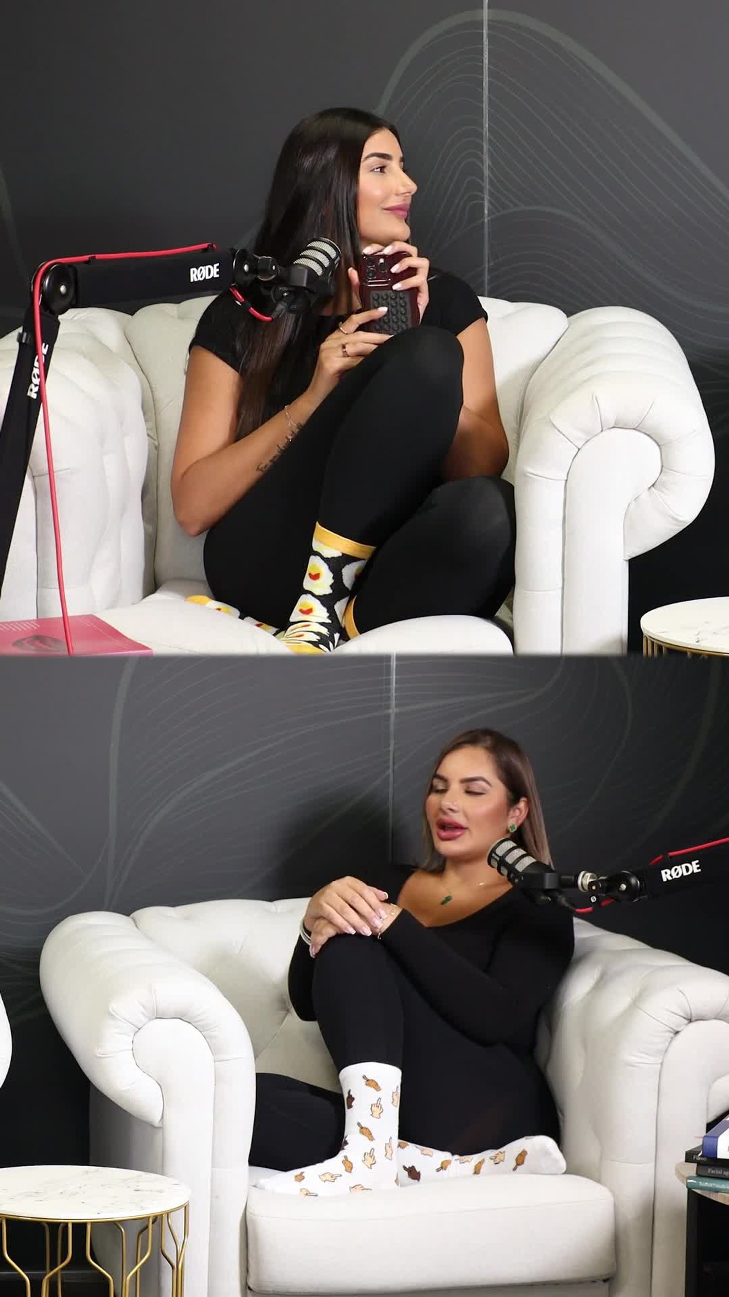 Sisters in Aesthetics podcast production and reels