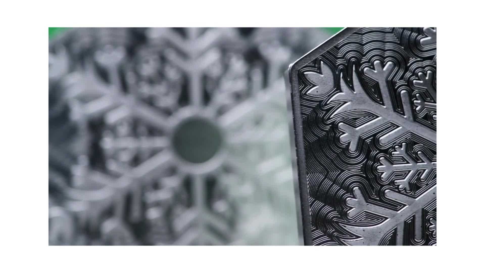 Silver Elemetal Snowflake – Wholesale Bullion Available — Elemetal