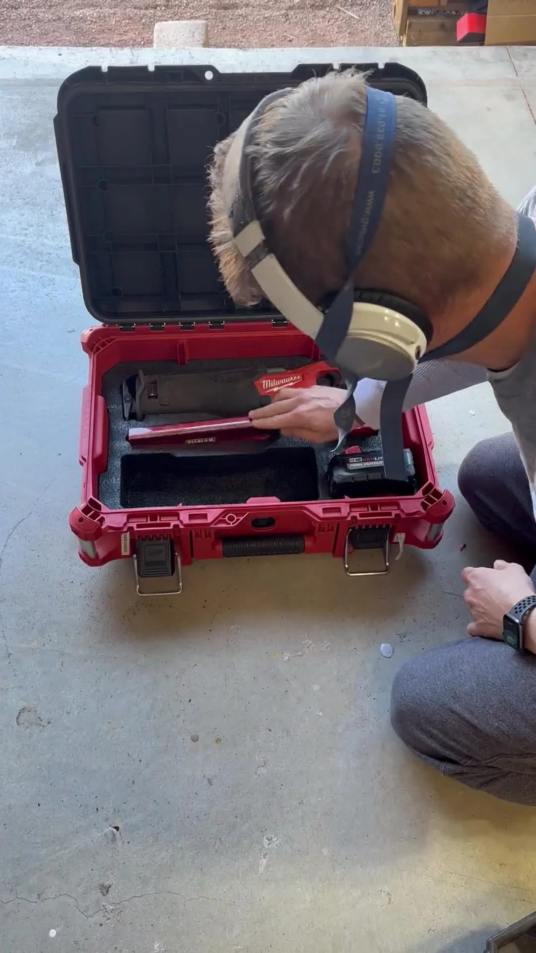 Precision Storage: M18 One Key Sawzall 2822-20 Packout Kaizen Foam