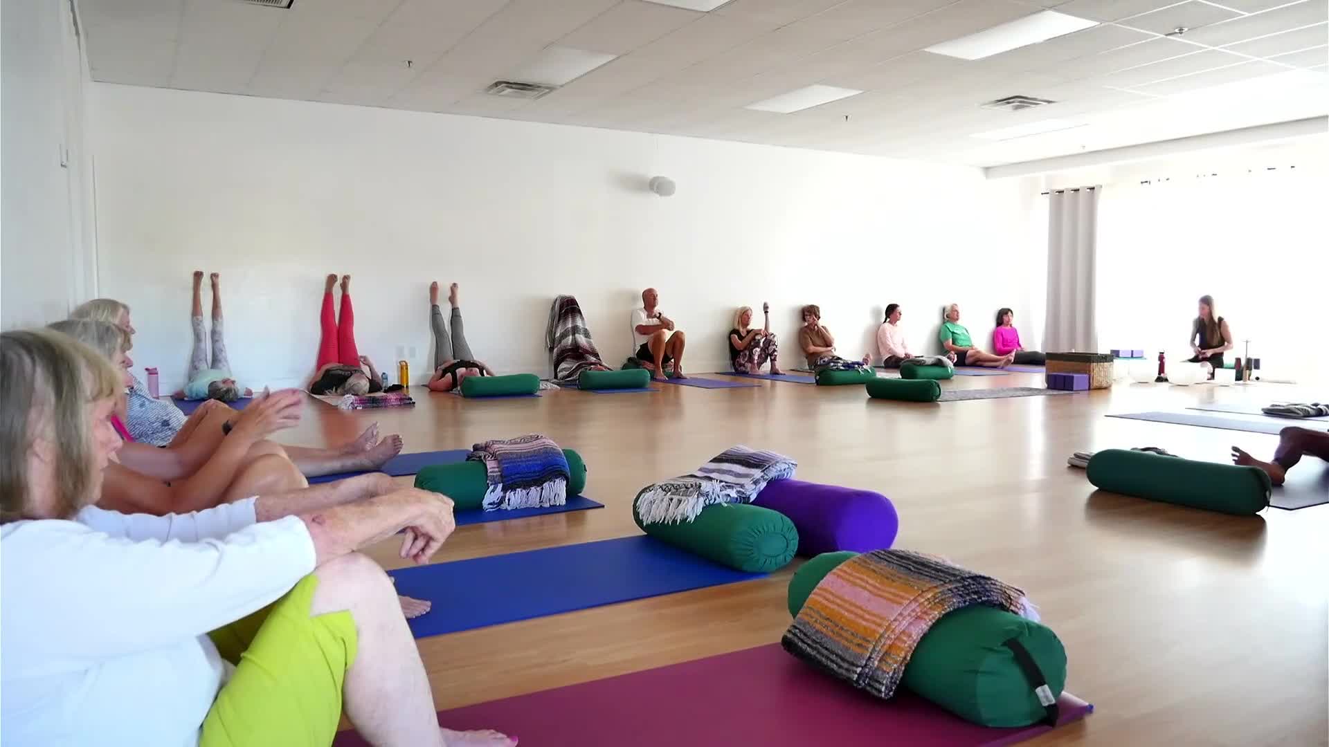 Legs Up the Wall Sound Healing Meditation