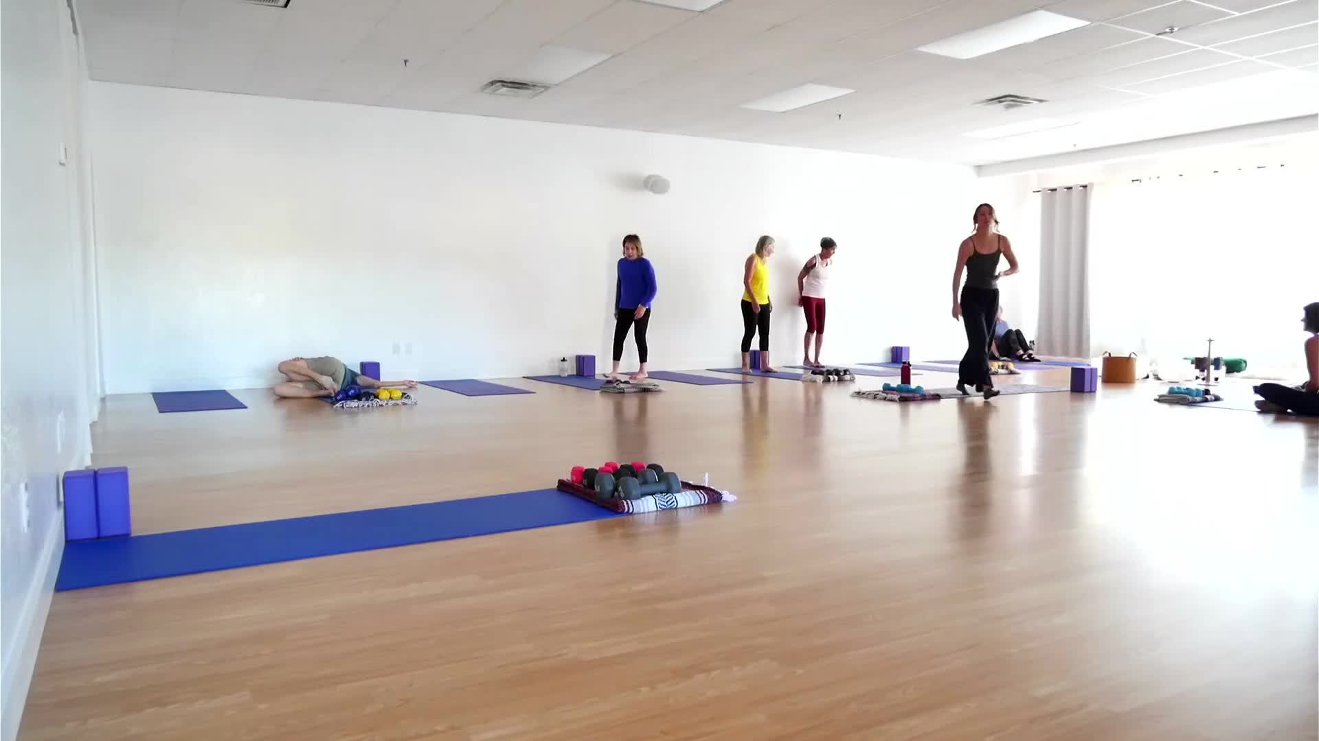 Yoga with Weights