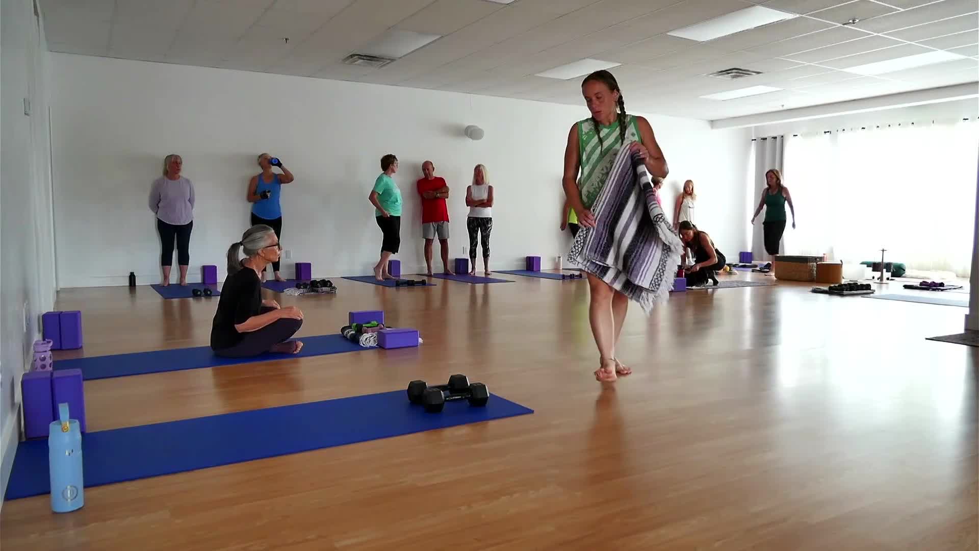 Yoga with Weights