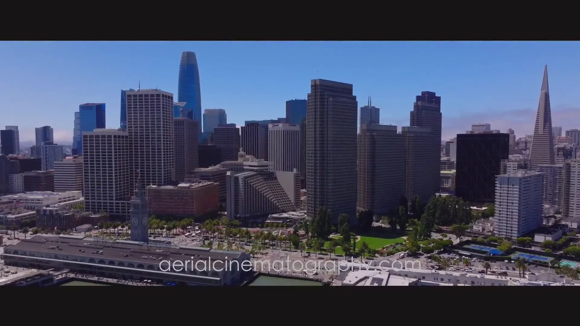 San Francisco Bay Bridge and the Ferry Building