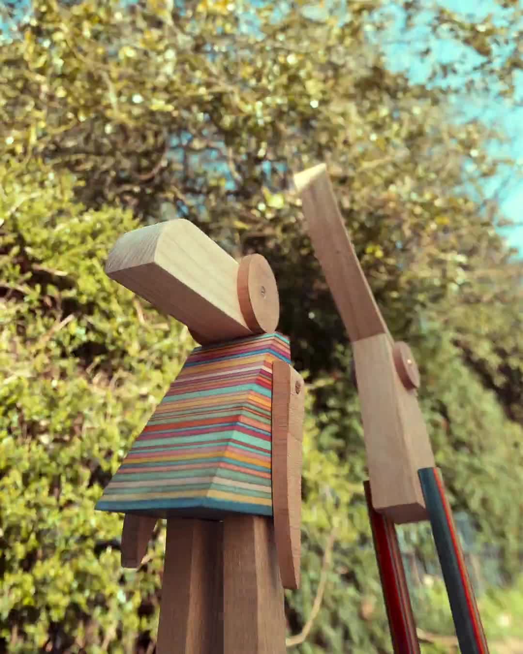 M*M様 激レアPaul Smith Collection 木製ハンガー 2本セ Paul Smith x Studiomama: Iconic Stripe Crafted Creatures — STUDIOMAMA
