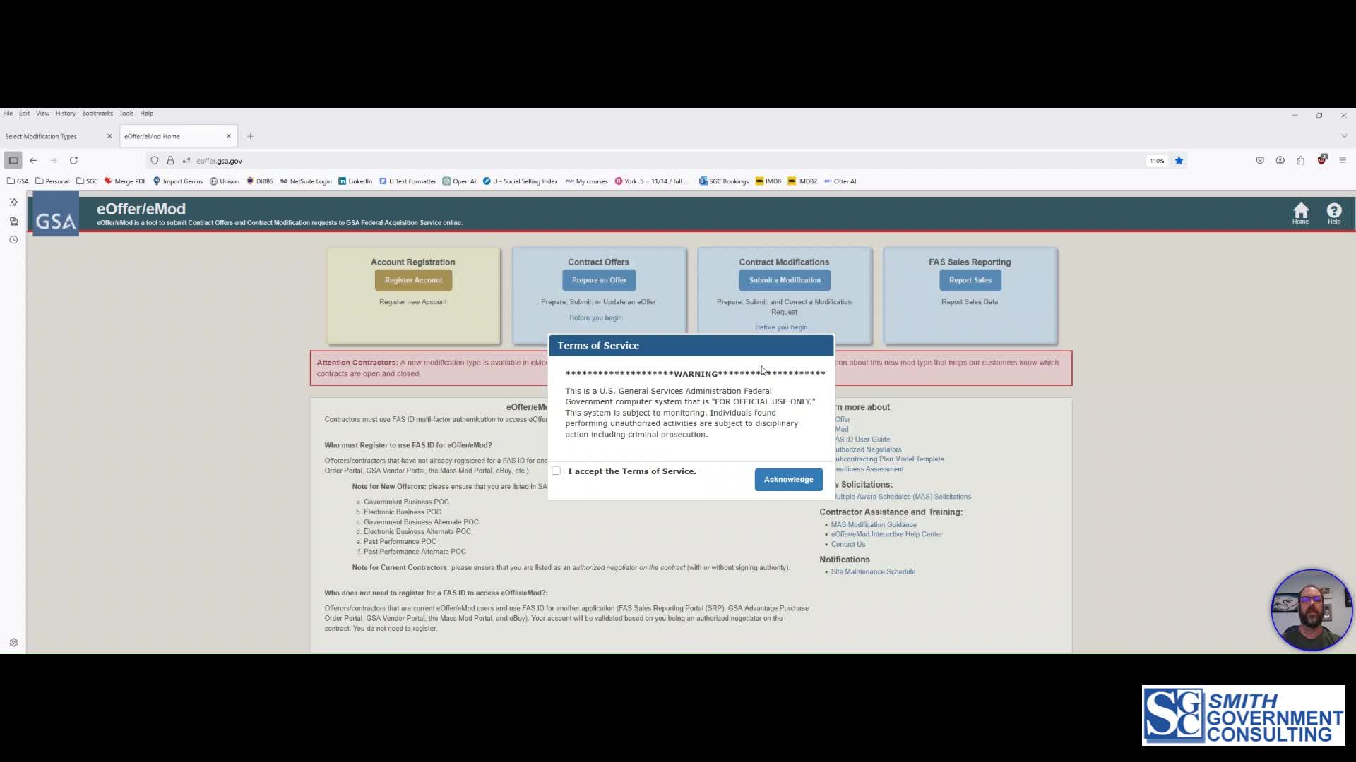 TDR Reporting Tutorial | How to Report GSA Sales — Smith Government ...
