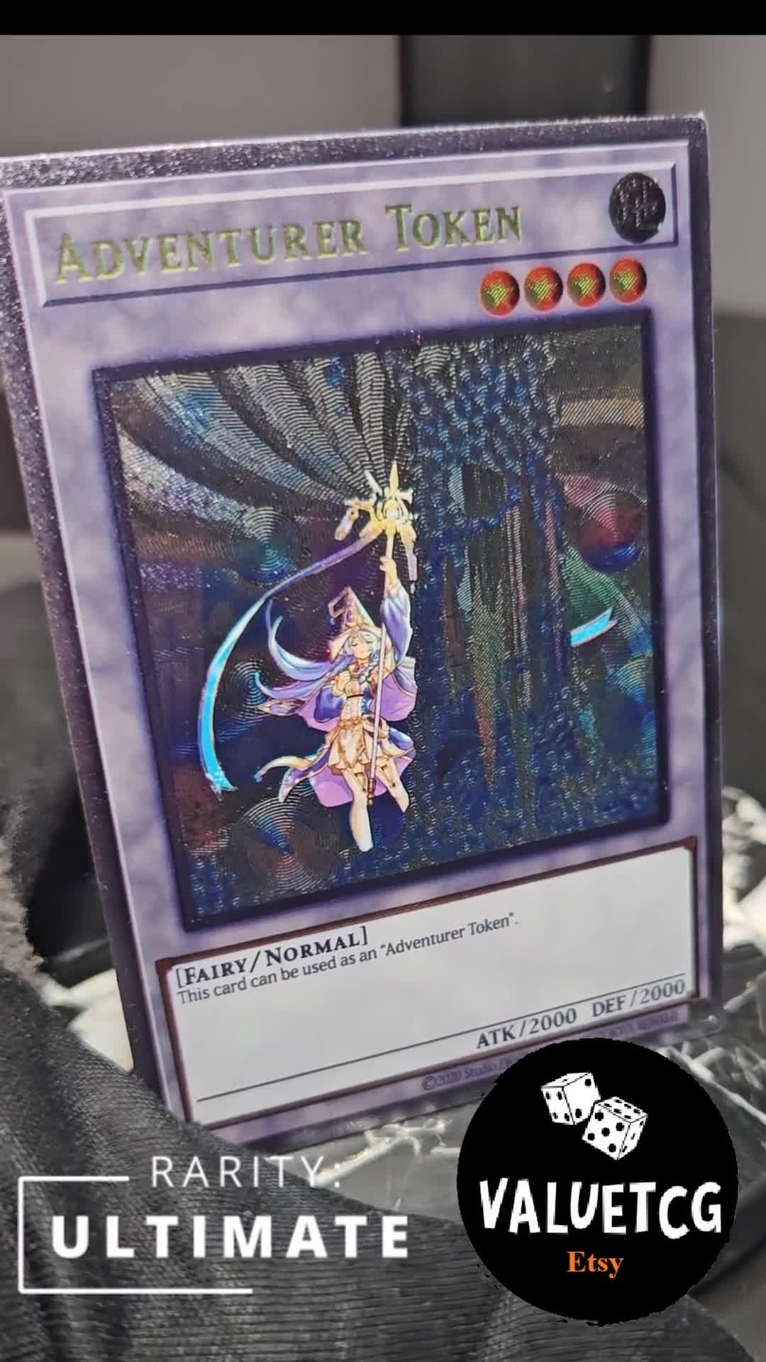 Adventurer Token (Ultimate Rare)  ValueTCG