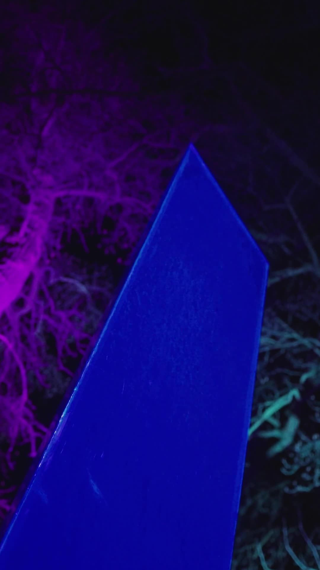 Bioluminescent Waterjets