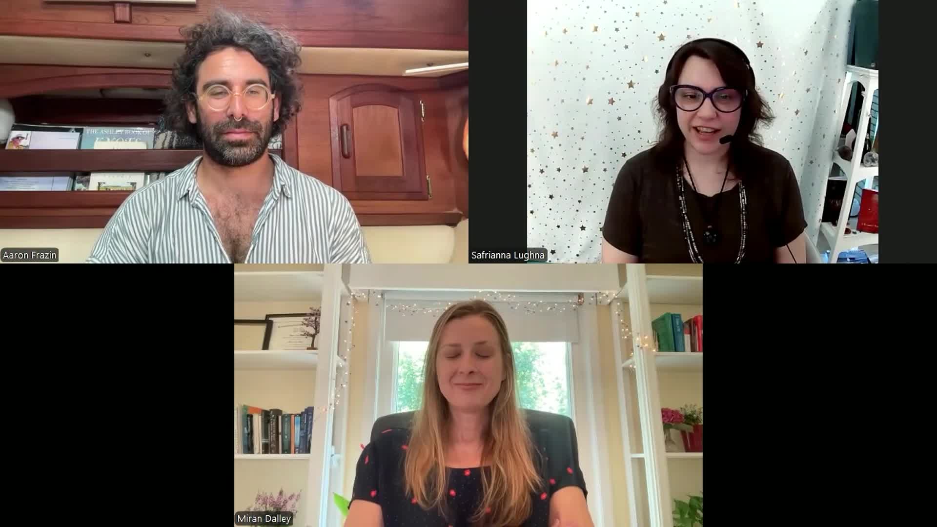 Sensory 54321 Anchoring Practice with Safrianna