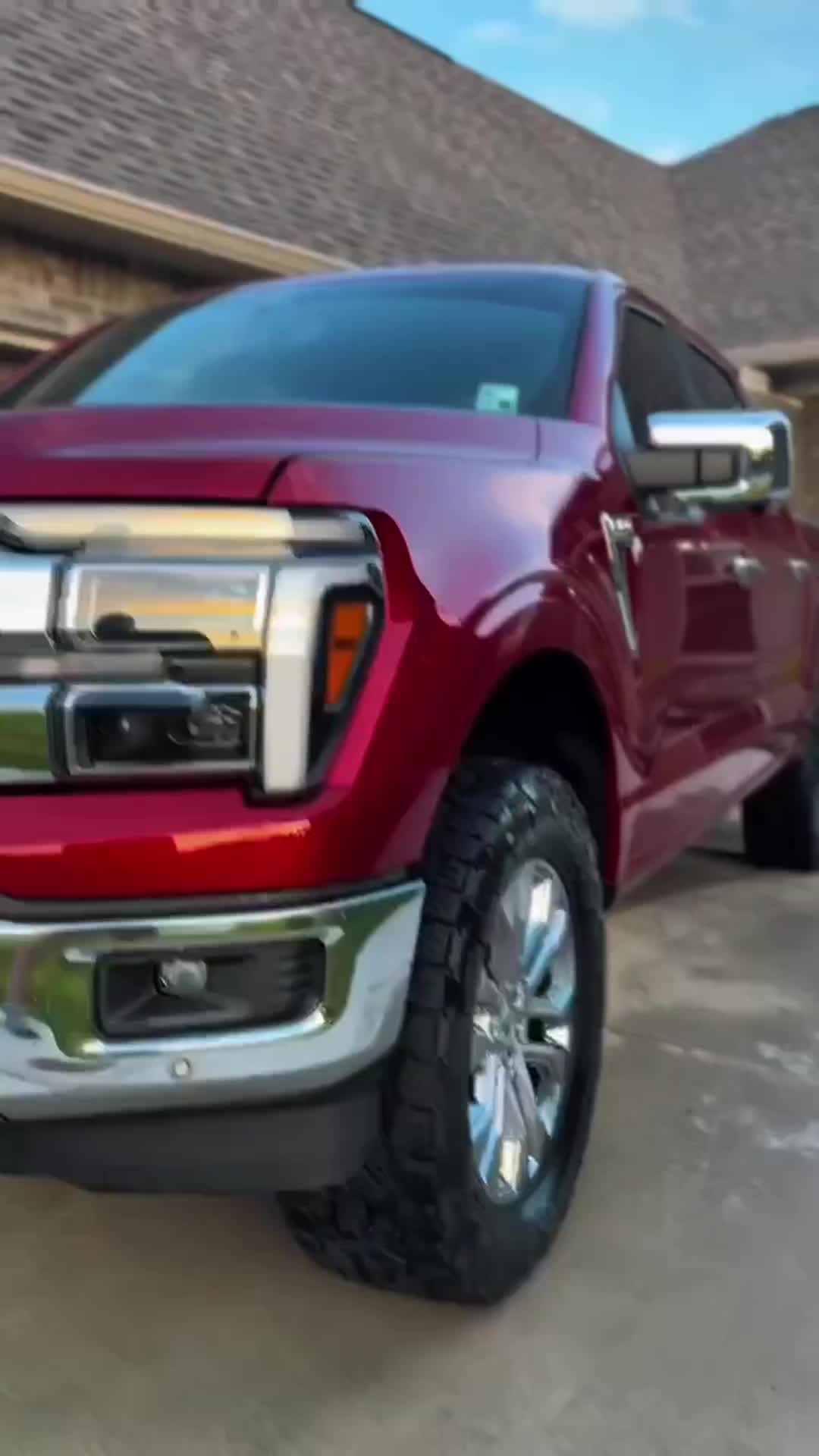 Red Truck Detail by Polish Patrol