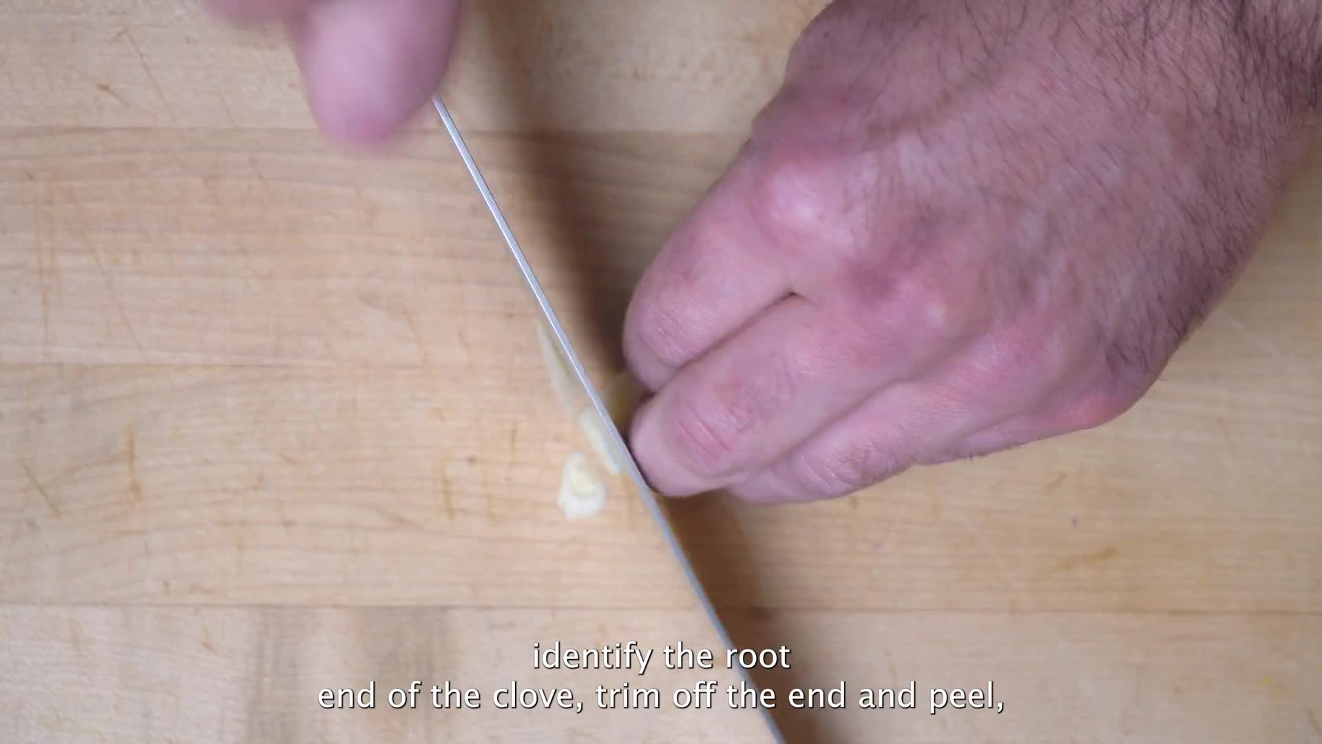 Knife Skills: Garlic