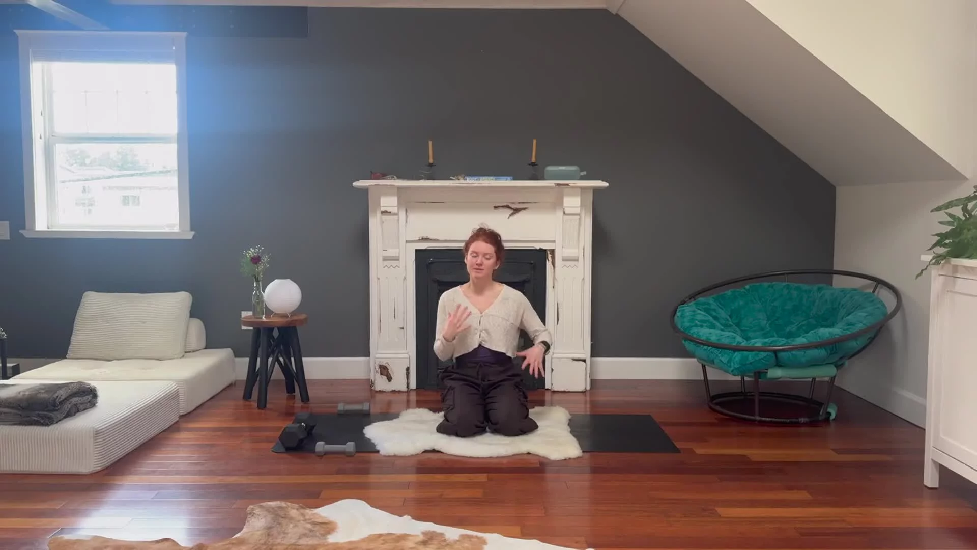 Upper body- biceps + triceps