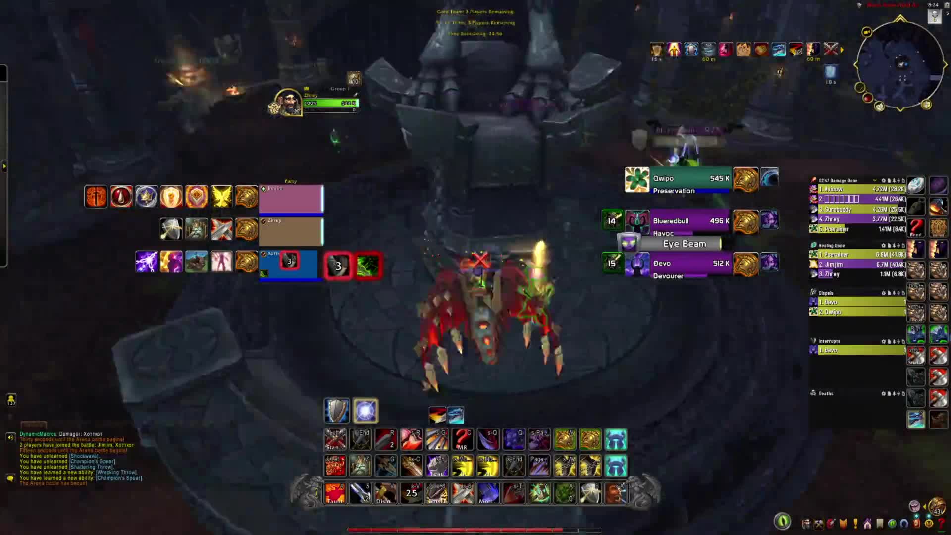 Turbo vs Double DH, Pres