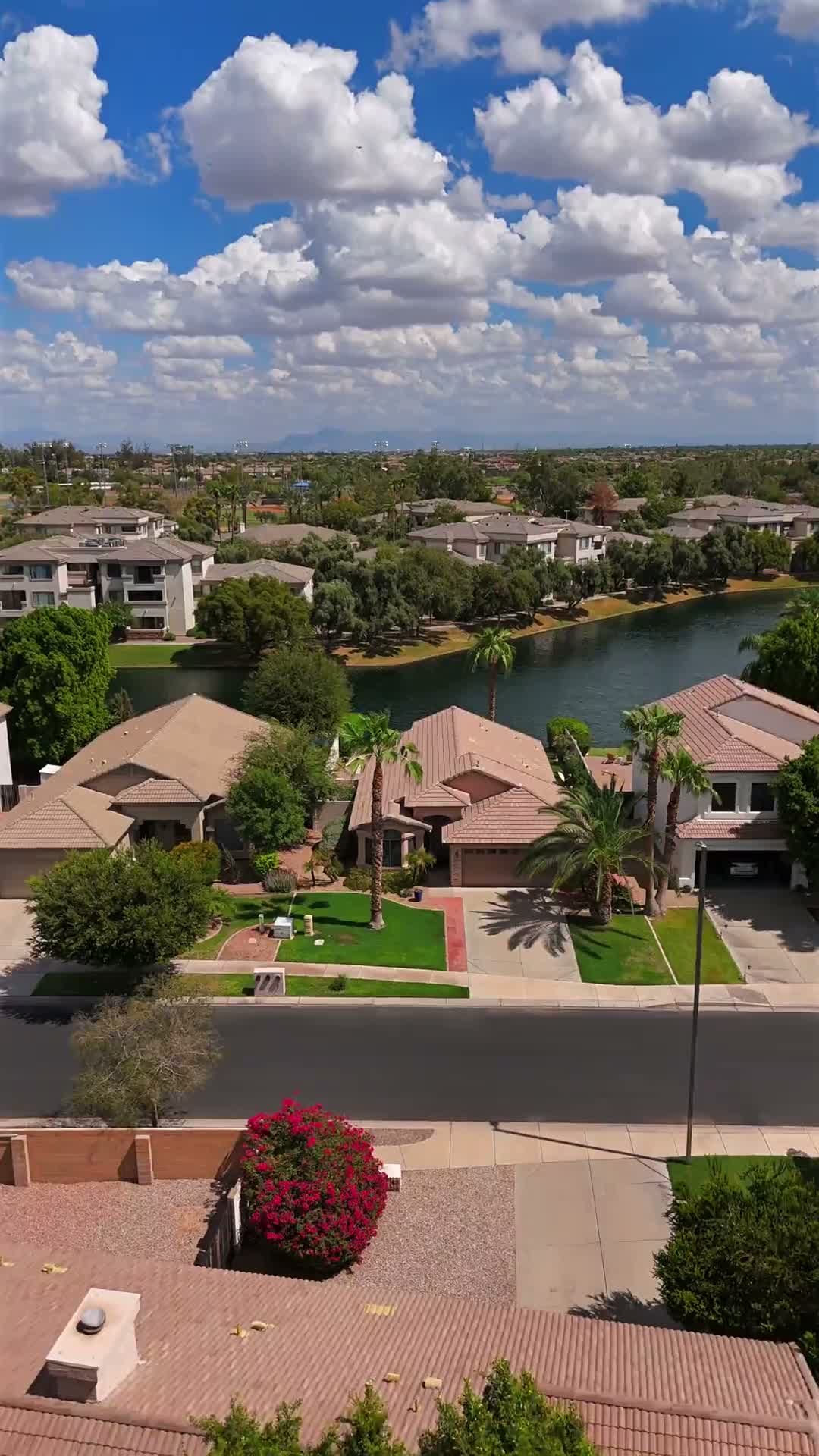 Still frame from an example cinematic listing video