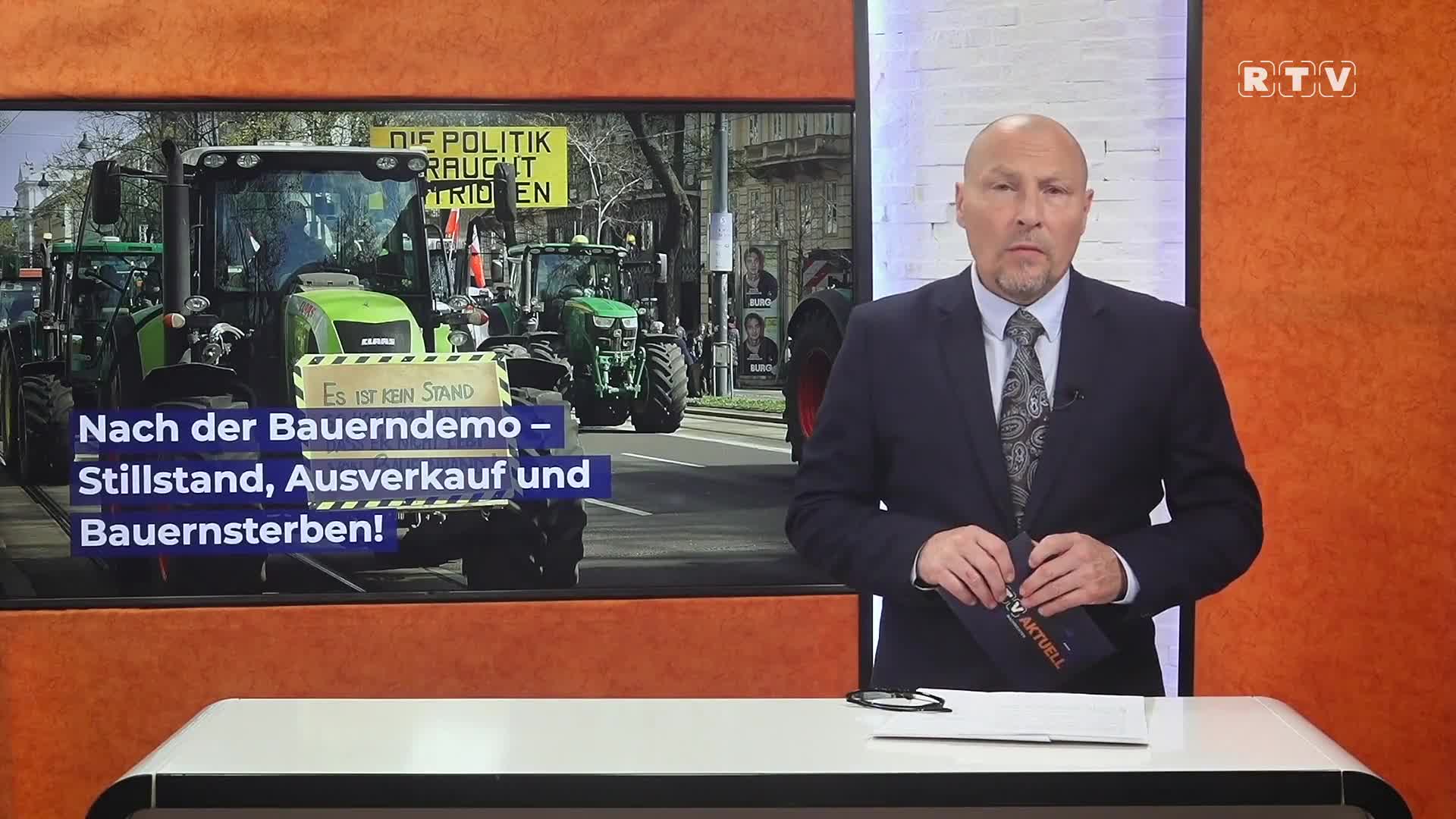 Nach der Bauerndemo - Stillstand, Ausverkauf und Bauernsterben!