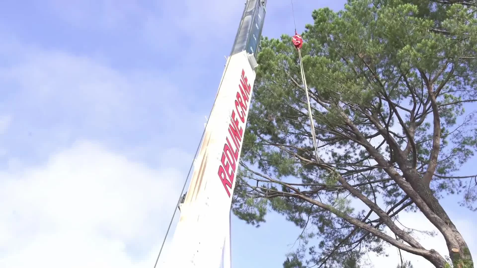 Redline Crane Drone Video