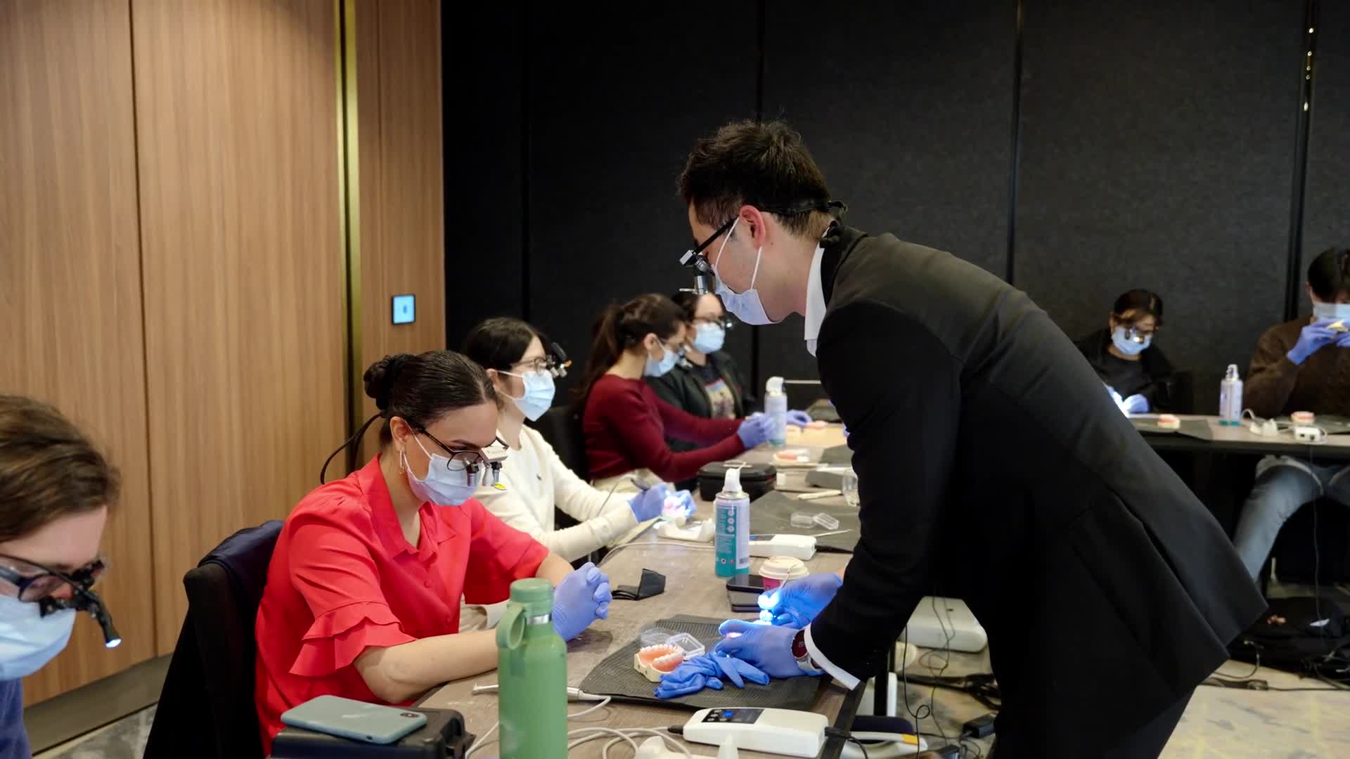 Participants preparing crowns at a Crownfidence workshop