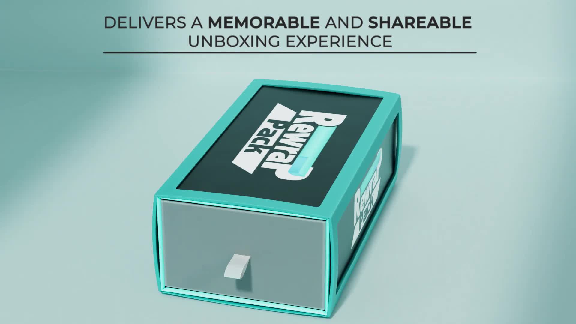 Détail du packaging Rewrappack bleu